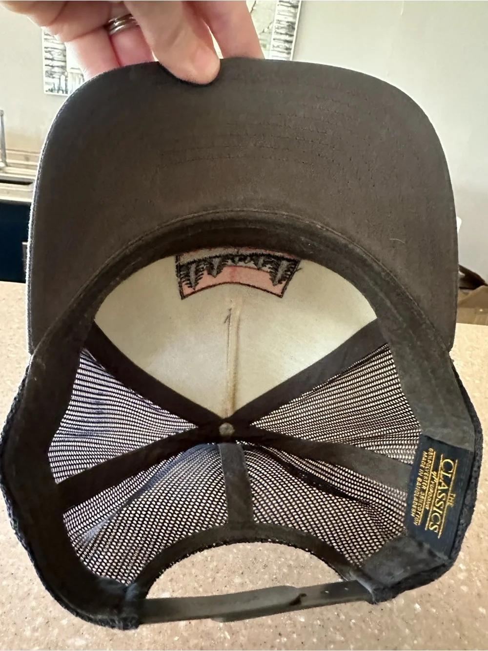The Classic Black Hat with Wanter Patch